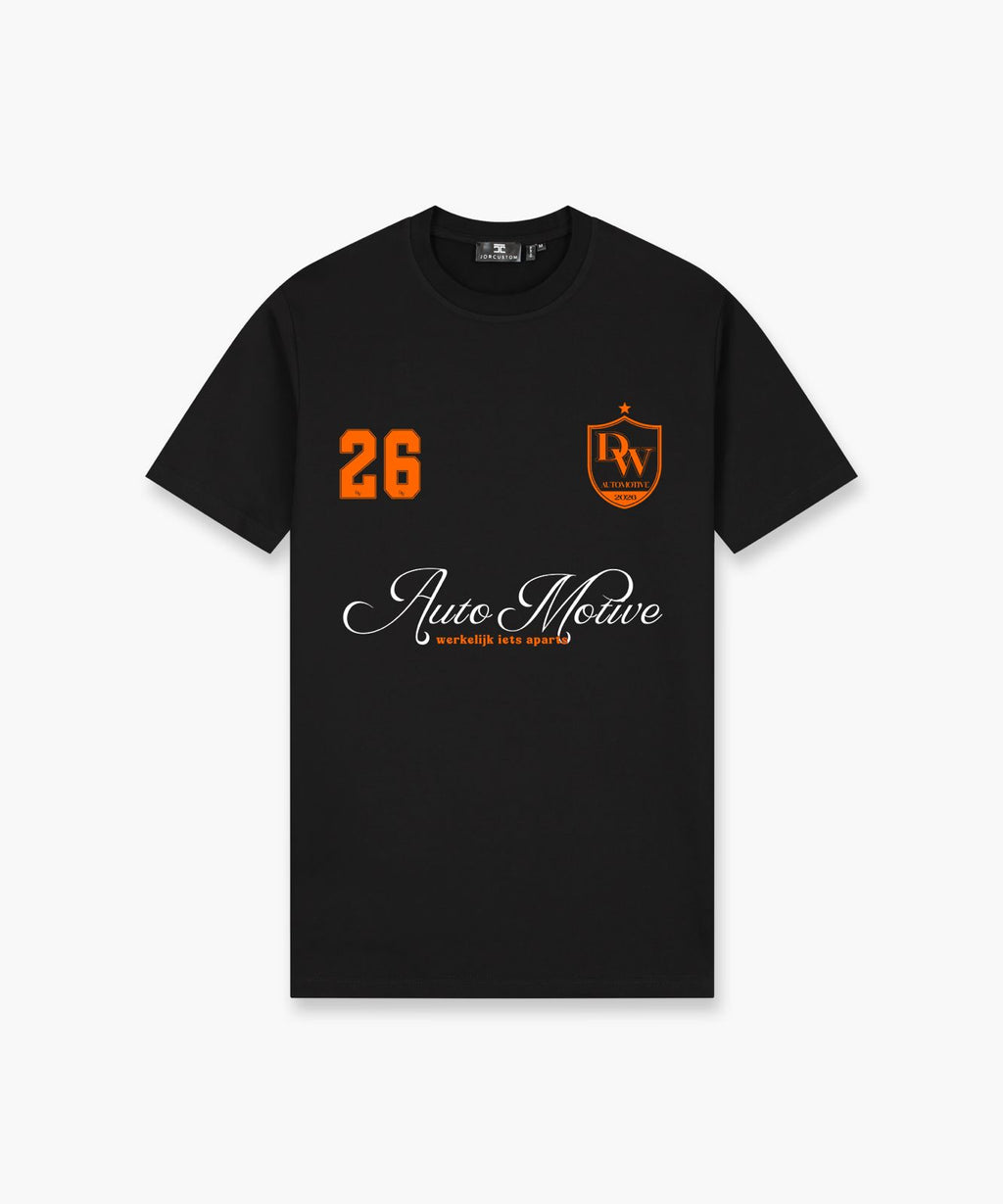 DW Signature 26 Tee - Slim fit Zwart