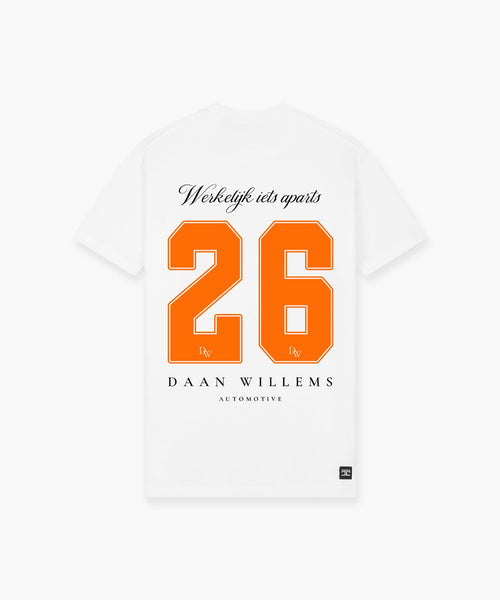DW Signature 26 Tee - Slim fit Wit