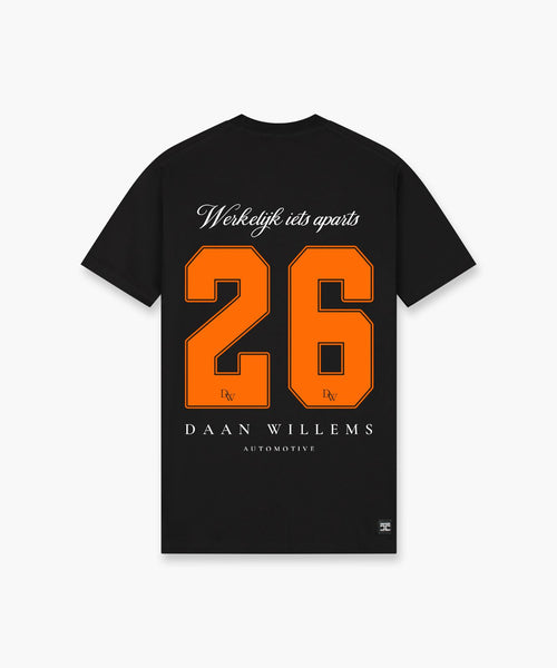 DW Signature 26 Tee - Slim fit Zwart